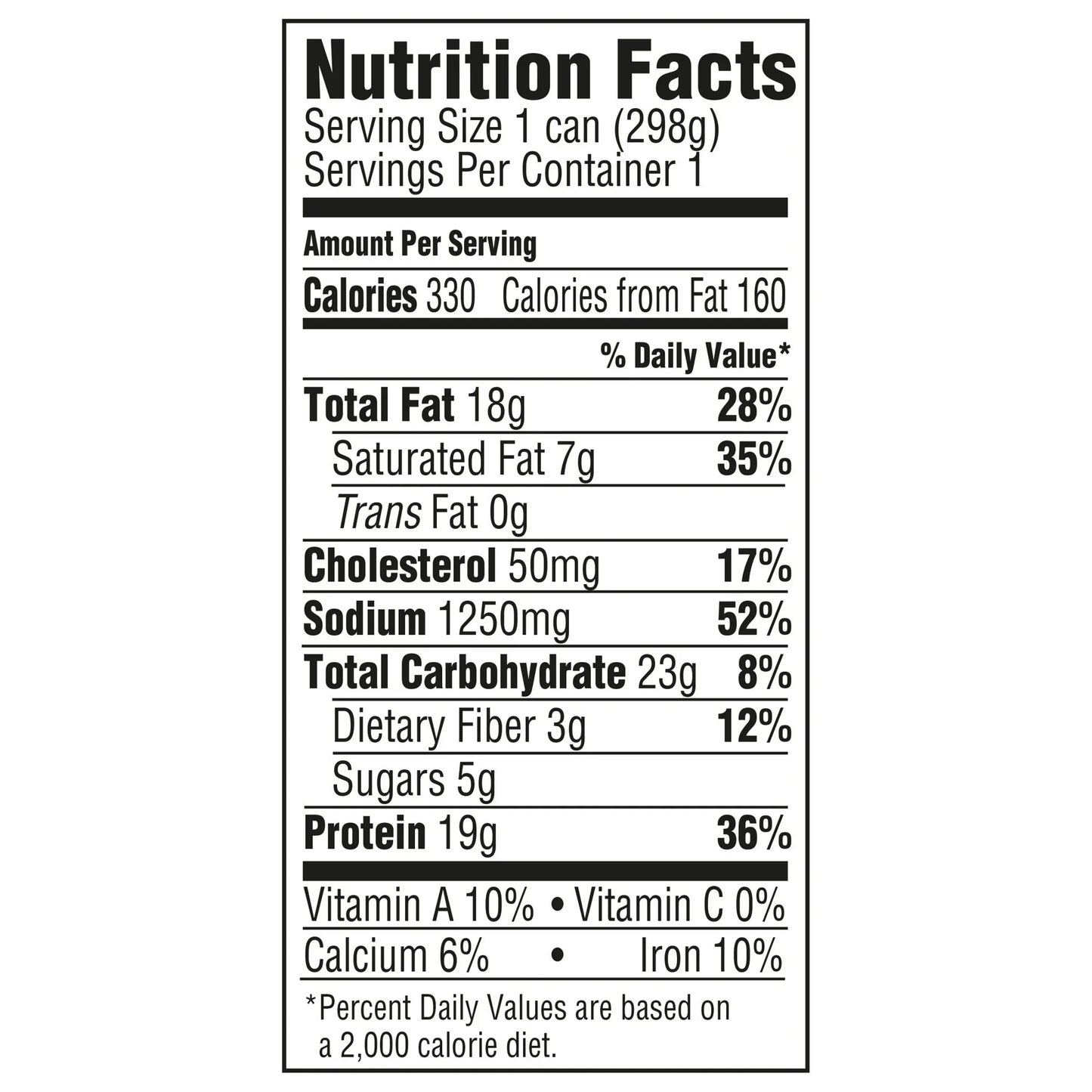 HORMEL Chili, Beef and Pork, No Beans Canned Chili, No Artificial Ingredients, Shelf-Stable, 10.5 oz Steel Can