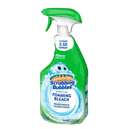 Scrubbing Bubbles Foaming Bleach Bathroom Cleaner, Trigger Bottle, Fresh Scent, 32 oz, 1 count