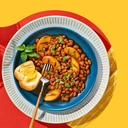 Bush's Bourbon and Brown Sugar Grillin' Beans, Canned Navy Beans, 22 oz