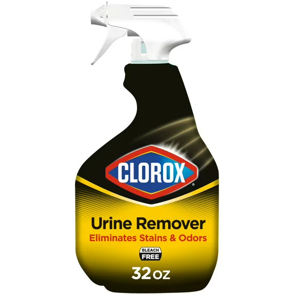 Clorox Urine Remover for Stains and Odors, Spray Bottle, 32 oz