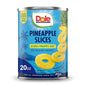 Dole Pineapple Slices in 100% Pineapple Juice, 20 oz Can