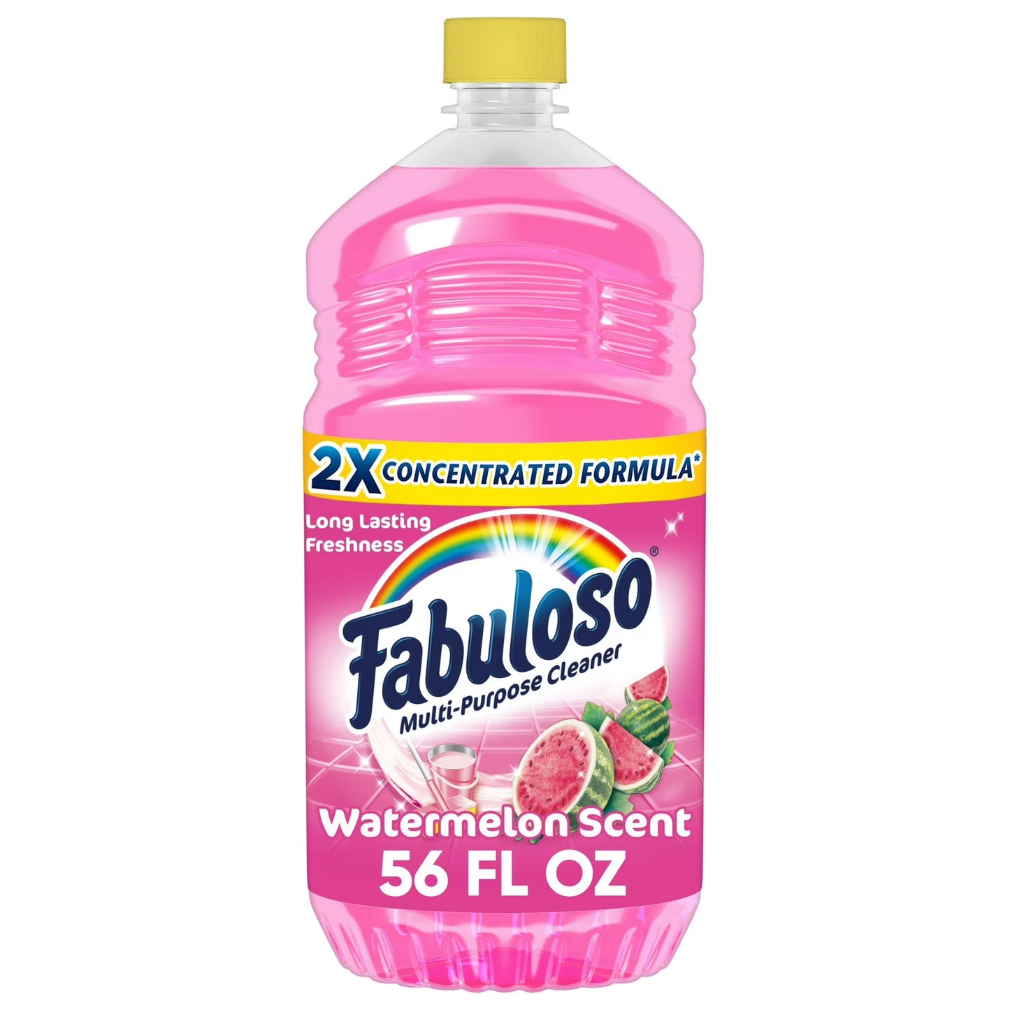 Fabuloso Multi Surface All Purpose Floor Cleaner, Watermelon Scent, 56 fl oz