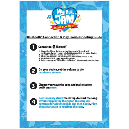 My Real Jam First Concert Set with Drums, Keyboard and Electric Guitar