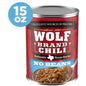 WOLF BRAND Chili No Beans, Chili Without Beans, 15 oz Can