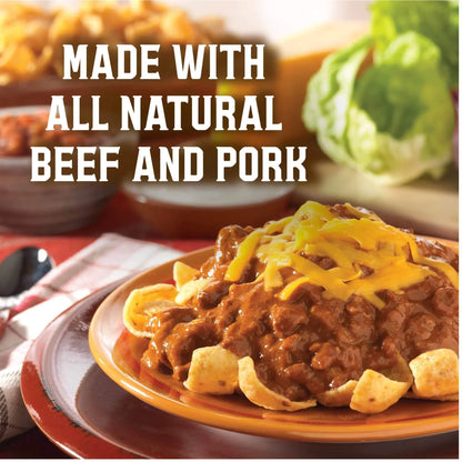 WOLF BRAND Chili No Beans, Chili Without Beans, 15 oz Can