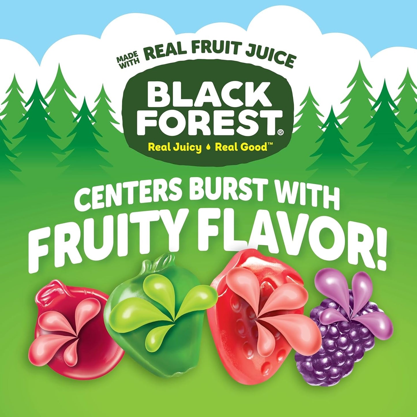 , Juicy Burst, Fruit Flavored Snacks, Mixed Fruit Flavors, a Juicy Burst of Natural Flavors, Made with Real Fruit Juice, 0.8 Oz 40 Ct