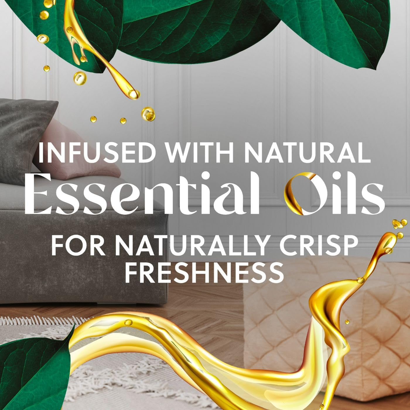 Plug in Scented Oil Refill, 5Ct, Calming Sea Spray & Breeze, Air Freshener, Essential Oils