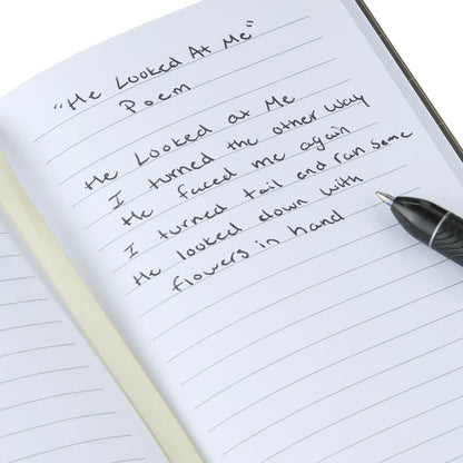 Office Pen+Gear Small Journal with Elastic Closure, Taupe, 3.75" x 5.75", 160 Ruled Pages