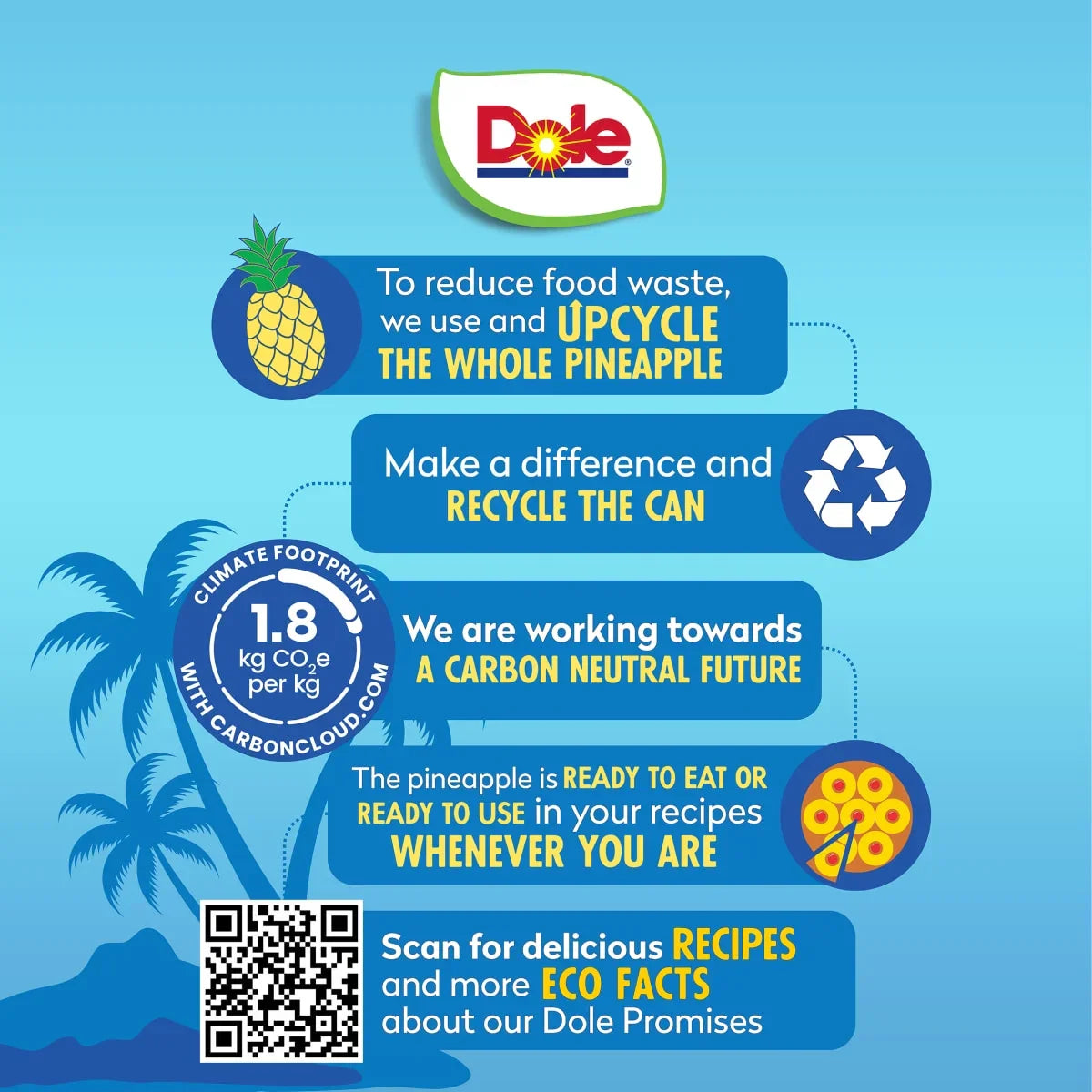 Dole Pineapple Slices in 100% Pineapple Juice, 20 oz Can