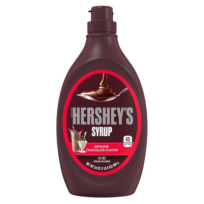 Chocolate Syrup Bottle, 24 Oz