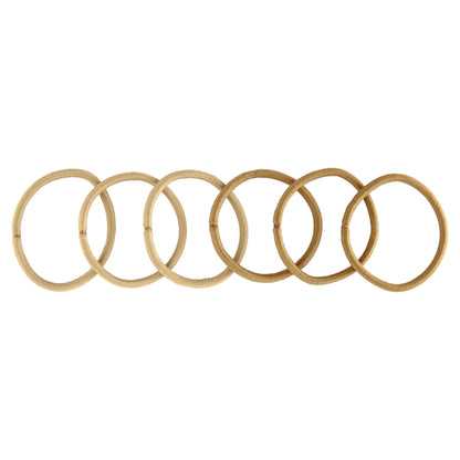 Ouchless Hair Elastics, No Metal Gentle Hair Ties, Blonde, 30 Ct