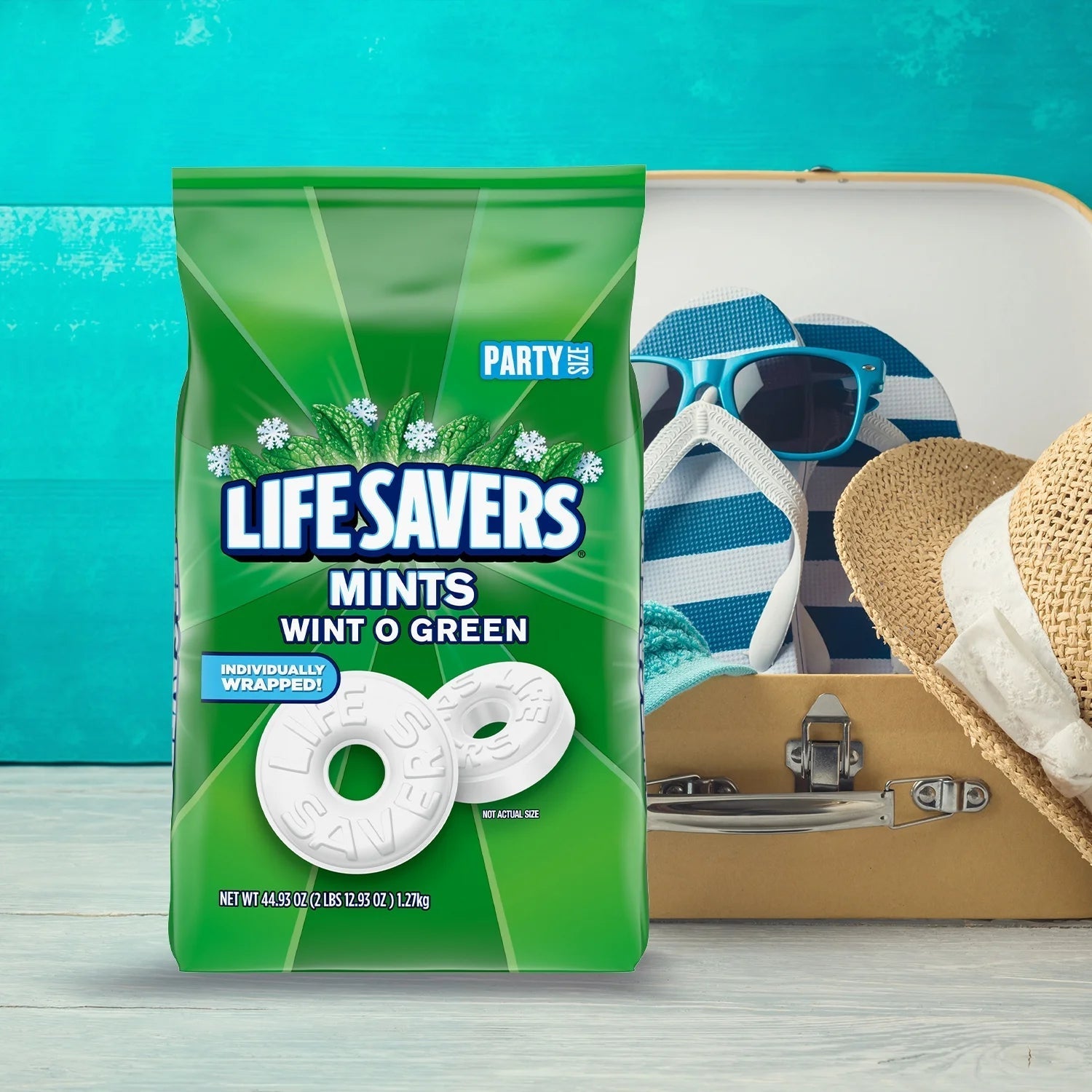 Wint-O-Green Breath Mint Hard Candy, Party Size - 44.93 Oz