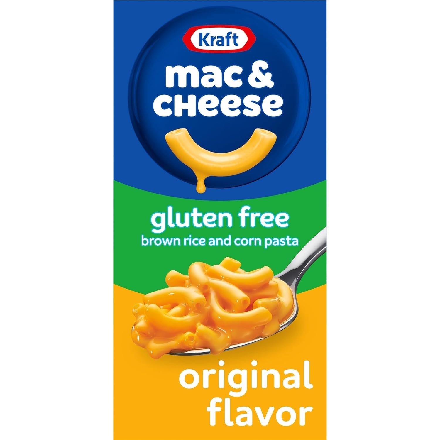 Kraft Gluten Free Original Mac & Cheese Macaroni and Cheese Dinner, 6 Oz Box