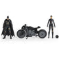 DC Comics Batman and Selina Kyle Chase Pack with 2 Figures and Bike