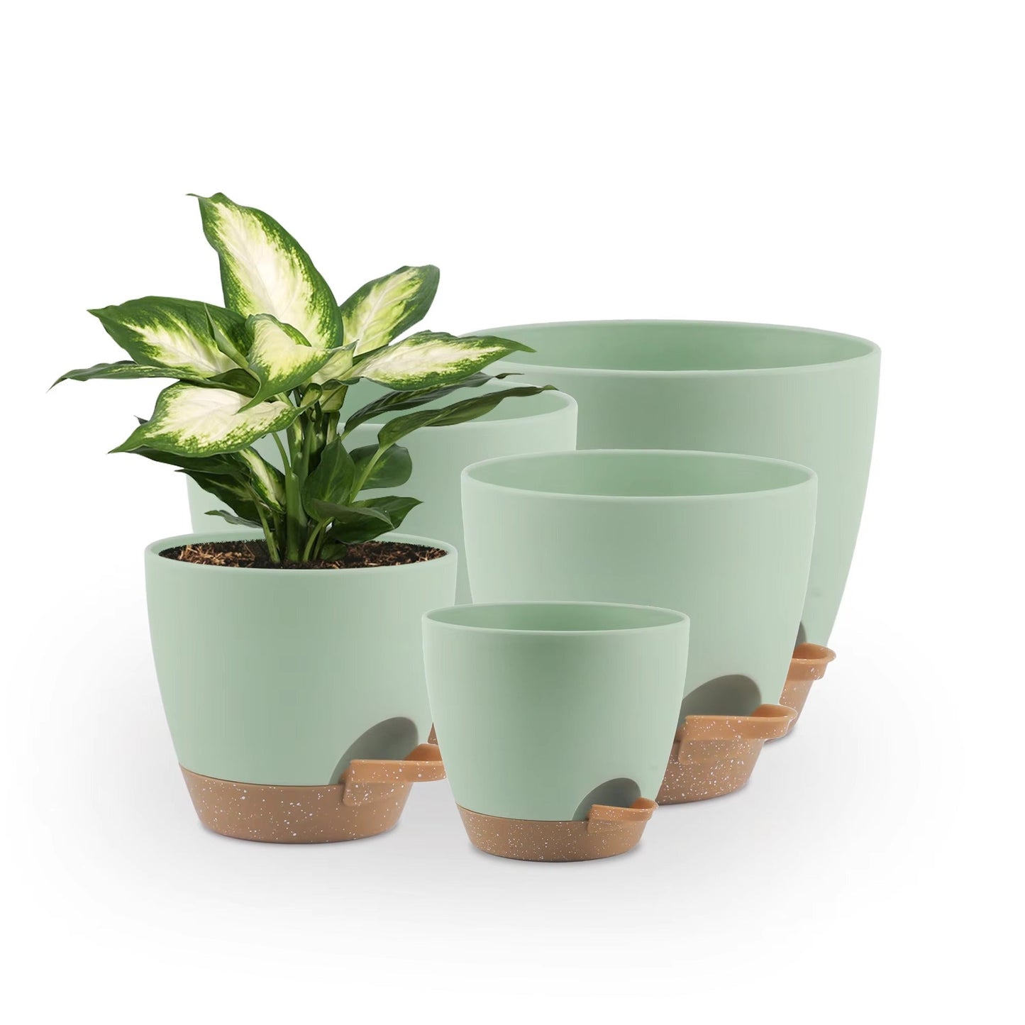 5pcs Self Watering Planters, Plant Pots
