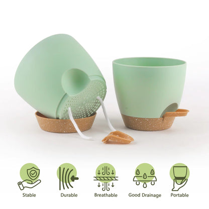 5pcs Self Watering Planters, Plant Pots
