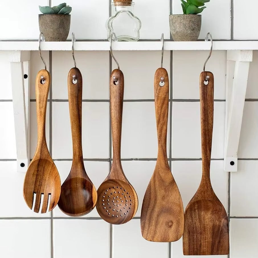 Wooden spoon set