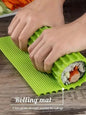 1pc Sushi Making Tool Sushi Roll Mat Seaweed Rice and Vegetable Roll Machine DIY Home Sushi Restaurant Party Kitchen Small Tool