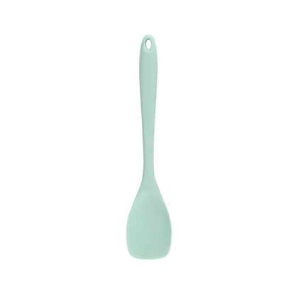 1PC Silicone Flat Head Shovel Integrated all Inclusive Salad Spoon non Stick Pot Spatula Silicone Kitchen Utensils