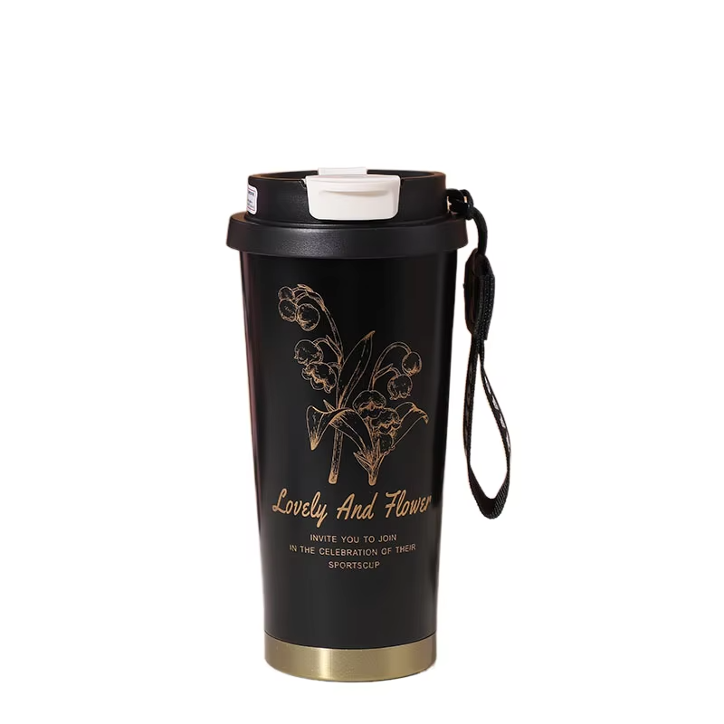 500ml Stainless Steel Thermal Coffee Cup Leak-Proof Thermos Bottle Tea Office Business Style Travel thermo mug