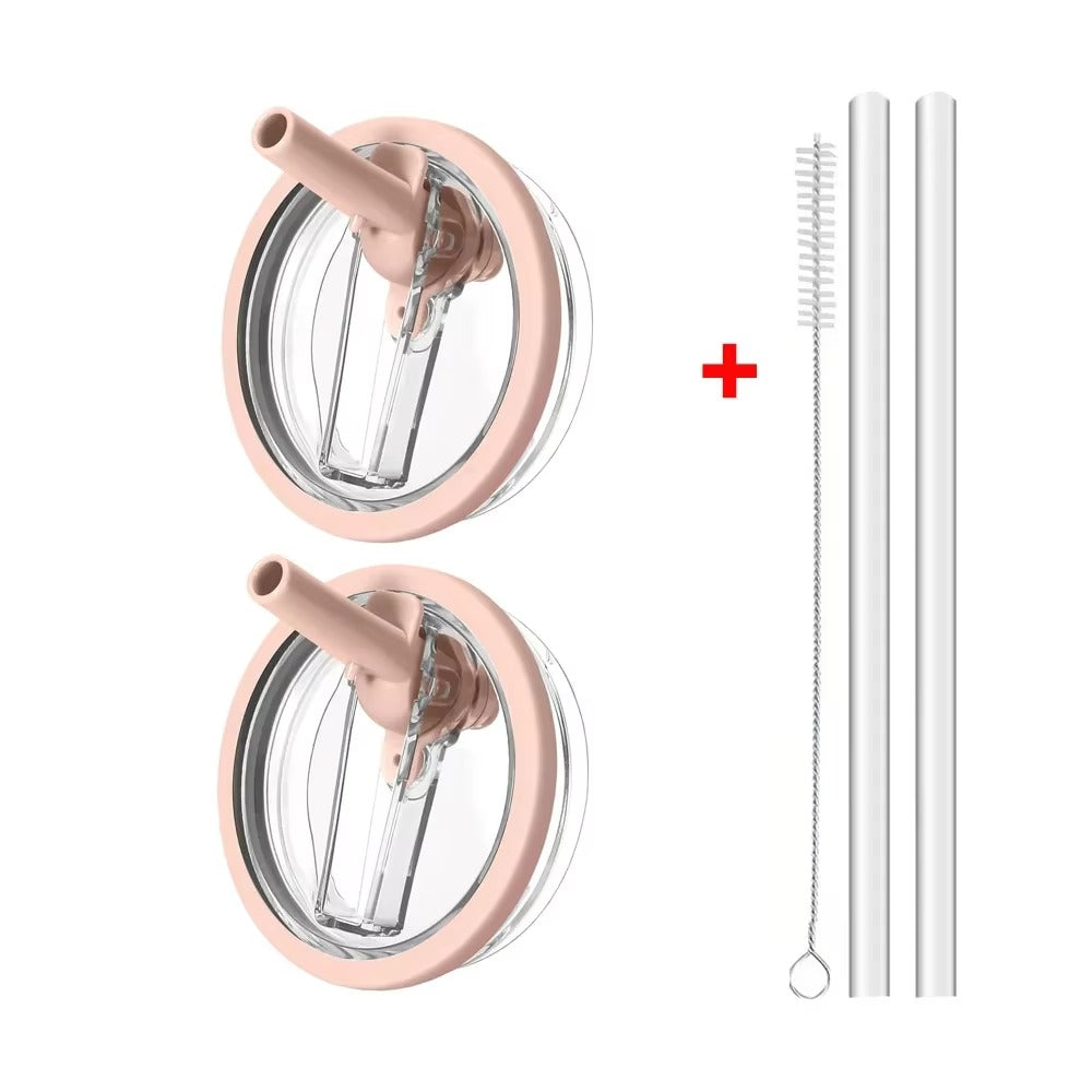 40oz Lid for Stanley Flip Straw Leak Proof Spill-proof Cup Cover Tumbler Lid Replacement for Stanley Cup Accessories Straw Cover