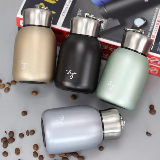 1Pc 300ML Fashion Mini Coffee Vacuum Flasks
