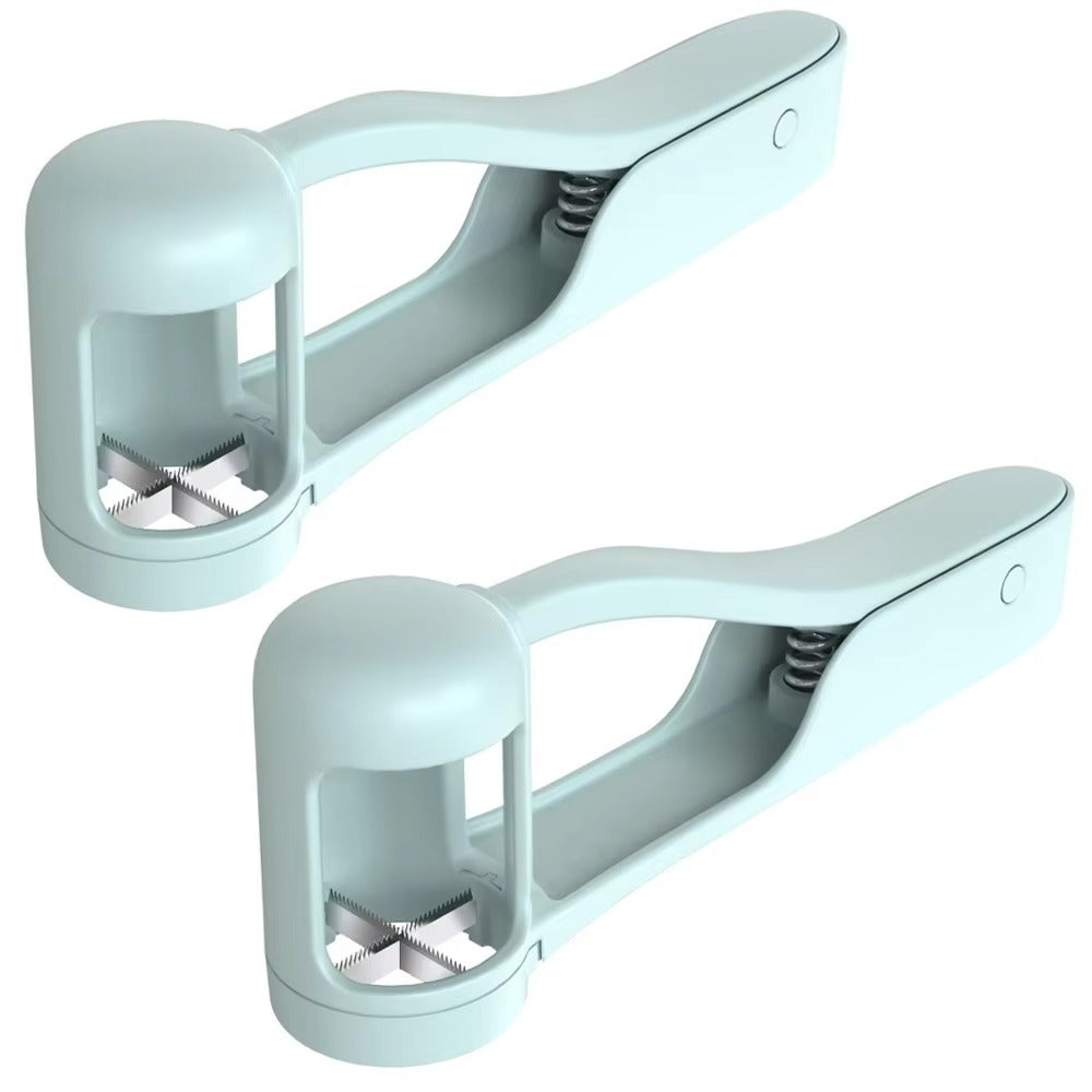 Grape Slicer, Grape Cherry Tomato Strawberry Cutter, Suitable for Vegetable, Fruit Salad, Stainless Steel Kitchen Small Tool