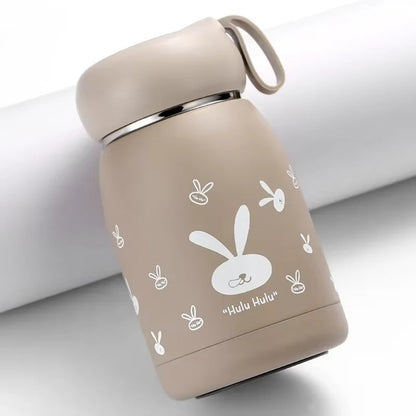Cute Thermos Bottle Portable Thermal Mug Stainless Steel Insulation Cup
