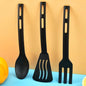 1/3PCS Nylon Kitchen Utensils Set Kitchen Cooking Tools Slotted Turner Solid Spoon Fork Children Spade Fork Spoon Dinnerware
