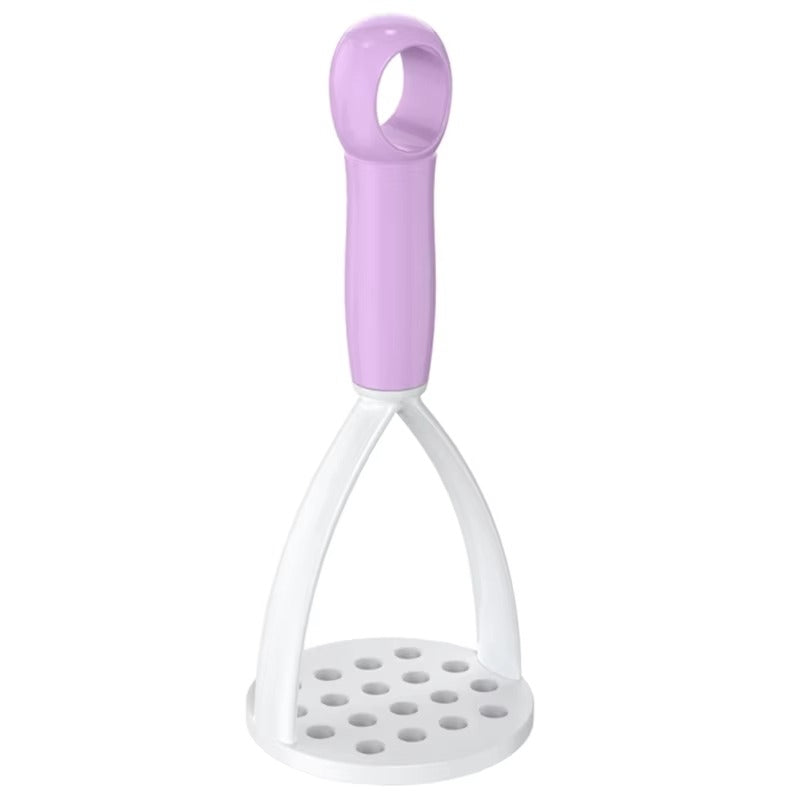 Potato Masher Peeler Potato Crusher Fruit Vegetable Tool Kitchen Gadget Plastic Material 5 Colors for Kitchen Cooking