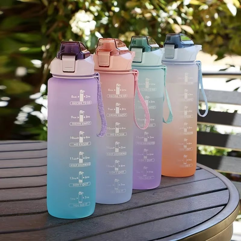 Silicone Water Bottle 1L