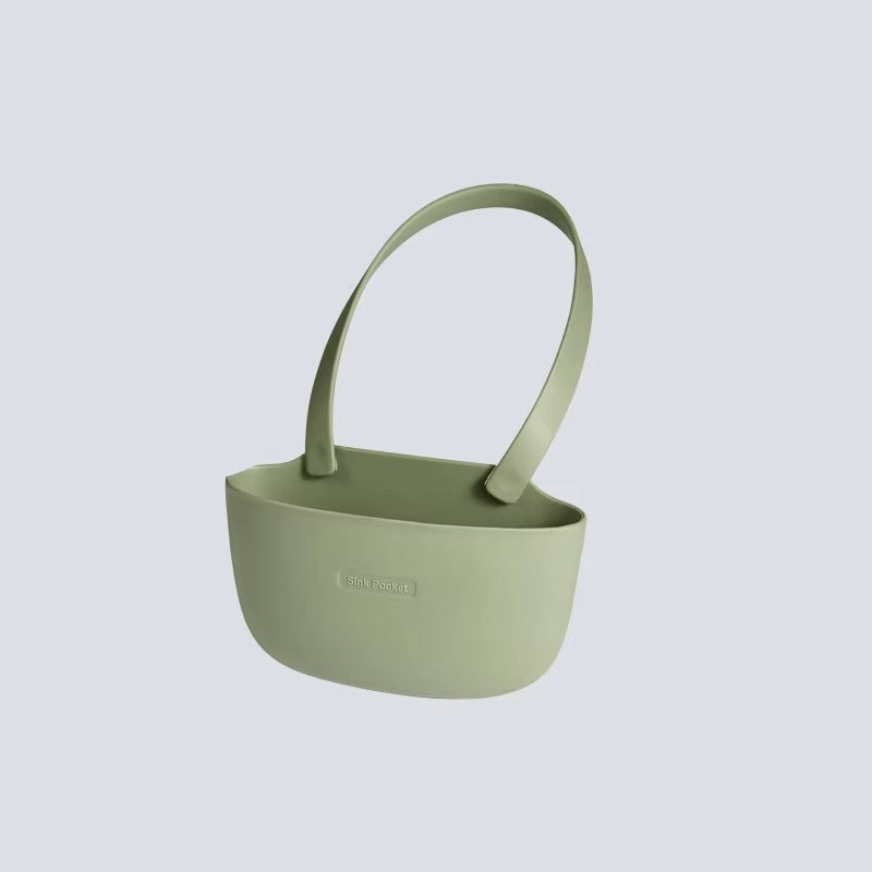 Kitchen Sink Sponges Soap Holder Bathroom Dish Drain Water Basket