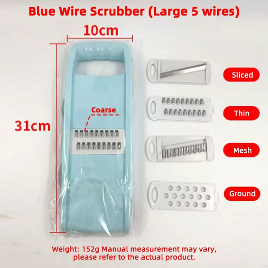 Vegetable Fruit Slicer Multifunctional Manual Food Grater Cutter Potato Household Chopper Kitchen Veggie Dicer Gadgets