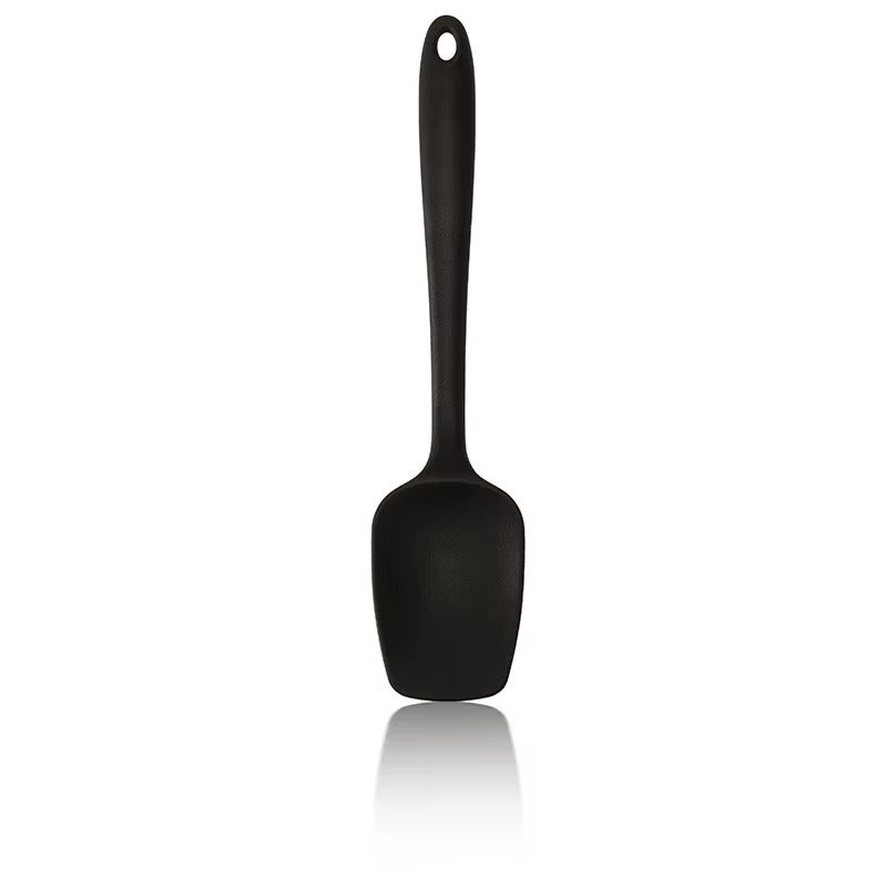 LMETJMA 28cm Silicone Spatulas Heat Resistant Spoon