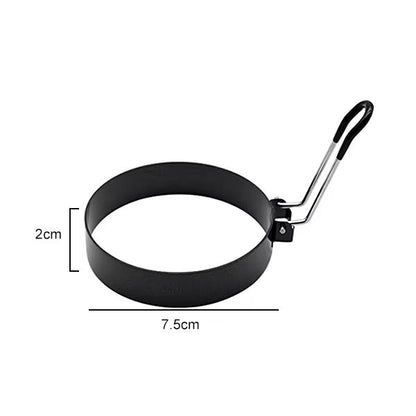 Professional Stainless Steel Egg Fried Ring Nonstick Round Pancake Mold