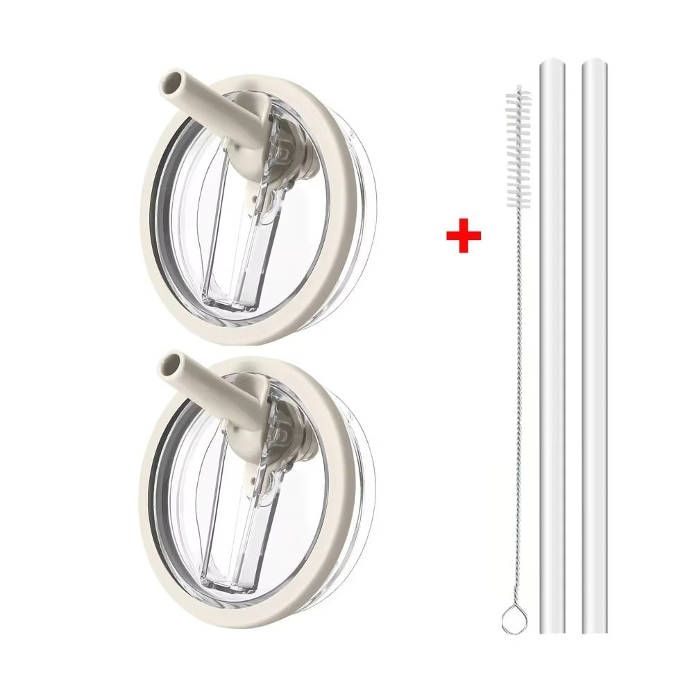 40oz Lid for Stanley Flip Straw Leak Proof Spill-proof Cup Cover Tumbler Lid Replacement for Stanley Cup Accessories Straw Cover