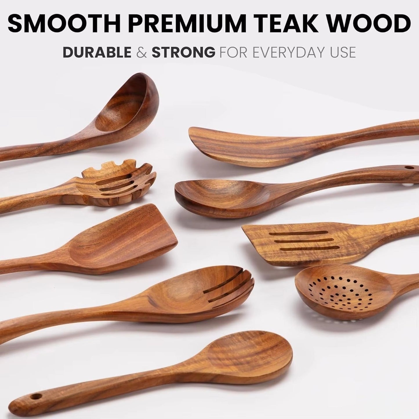 Wooden spoon set