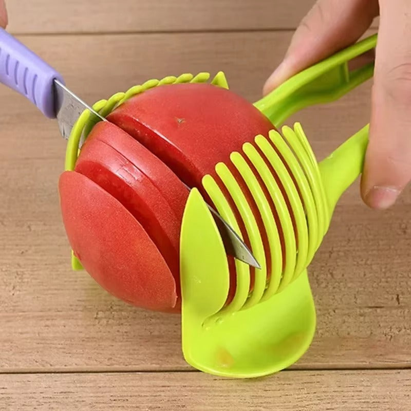 Handheld Plastic Tomato Slicer
