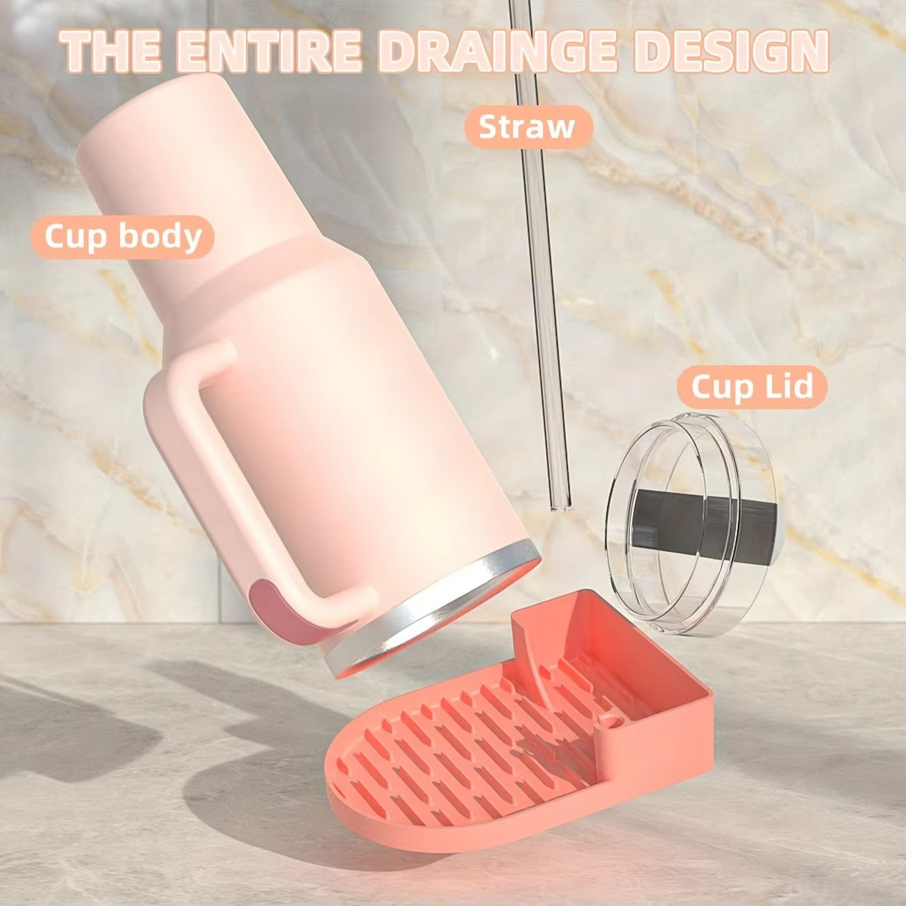 High Quality Tumbler Dry Store Rack Rack Tumbler Drying Station for Cleaning Cups and Storage Water Cup Holder