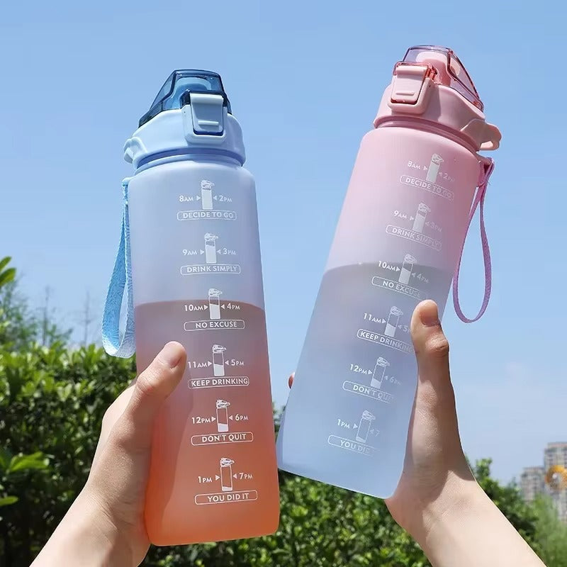 Silicone Water Bottle 1L