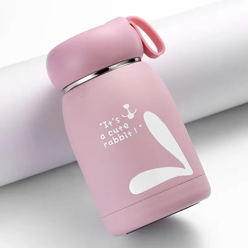 Cute Thermos Bottle Portable Thermal Mug Stainless Steel Insulation Cup
