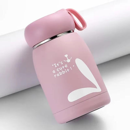 Cute Thermos Bottle Portable Thermal Mug Stainless Steel Insulation Cup
