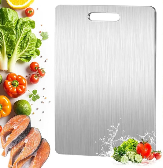 Titanium Coated Stainless Steel Cutting Board 316 Food Grade
