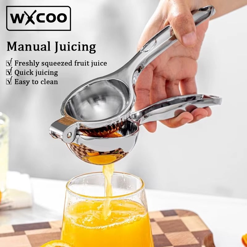 Stainless Steel Manual Juicer Processor Lemon Squeezer Orange Fruit Household Lemon Clip Fruit Pressing Kitchen Accessories