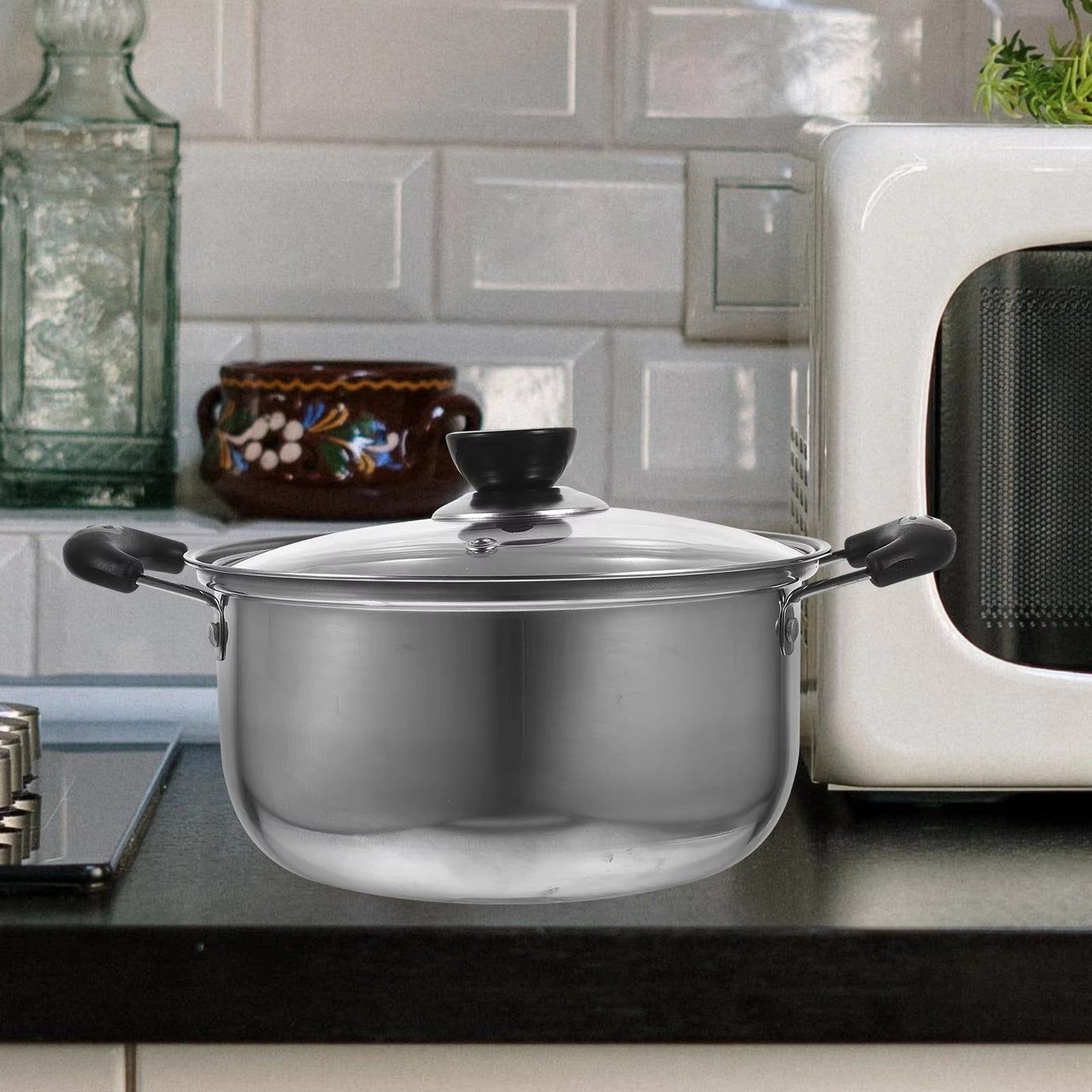 1 set 16cm 20cm Soup Pot Small Saucepan 24cm Frying Pan