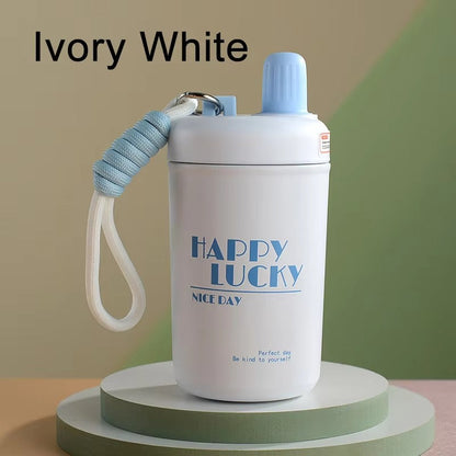 Cute Steel Thermal Insulation Water Cup Multi-color