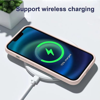 Original Liquid Silicone Phone Case For Apple iPhone 16 13 15 14 12 11 Pro Max Cases For iPhone 12 13 14 15 Plus Logo Box Cover