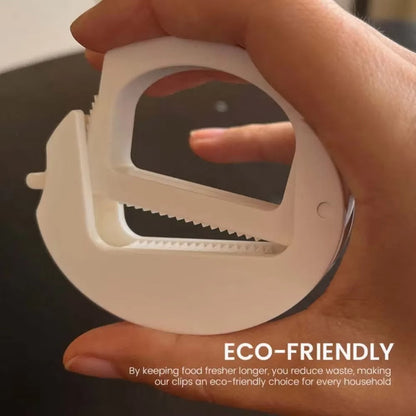 Large Opening Safety Clip Toothed Design Moisture-proof Protecting Clip Kitchen Food Sealing Clip Non-slip Teeth Chip Bag Clips