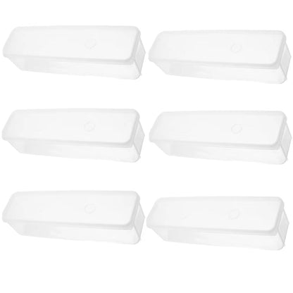 HealthyFoodStorageContainers Plastic Food Containers with Removable Lids Stackable Portable Trays for Fruits Vegetables and Meat