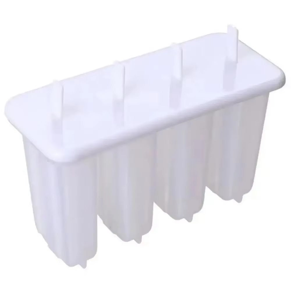 4-Link Old Popsicle Mold With Lid Home Made Homemade Mung Bean Popsicle Homemade Ice Cream Frozen Ice Cream Molds